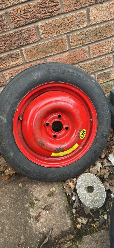 Vauxhall corsa space saver 4x100 