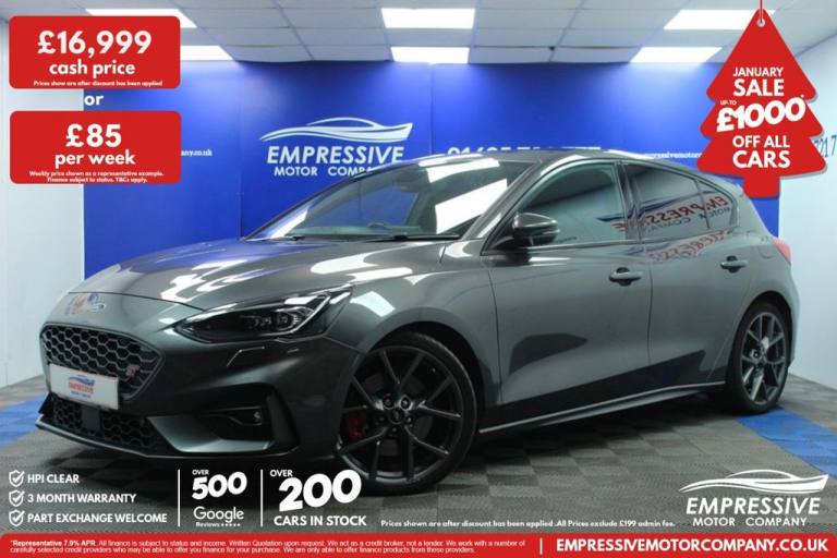 2019 Ford Focus 2.0 EcoBlue ST Hatchback 5dr Diesel Manual Euro 6 (s/s) (190 ps) Hatchback Diesel...