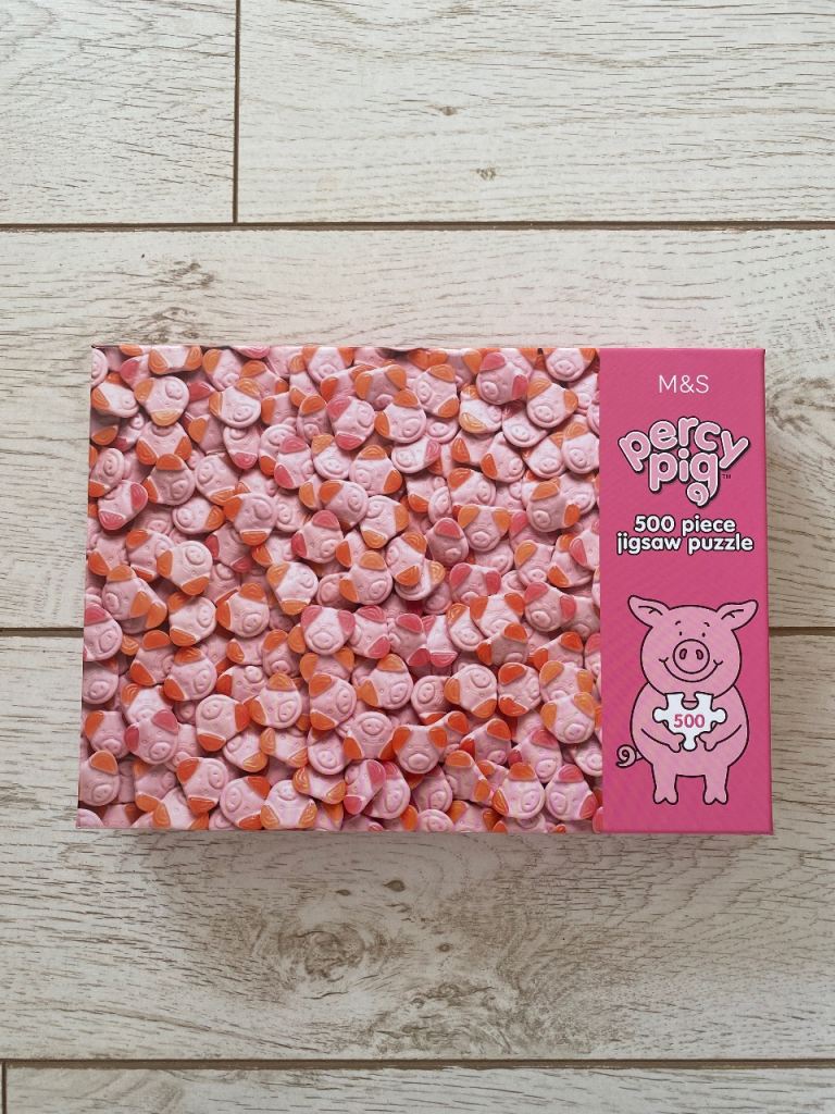 M&S Percy Pig 500 Piece Jigsaw Puzzle – Brand New
