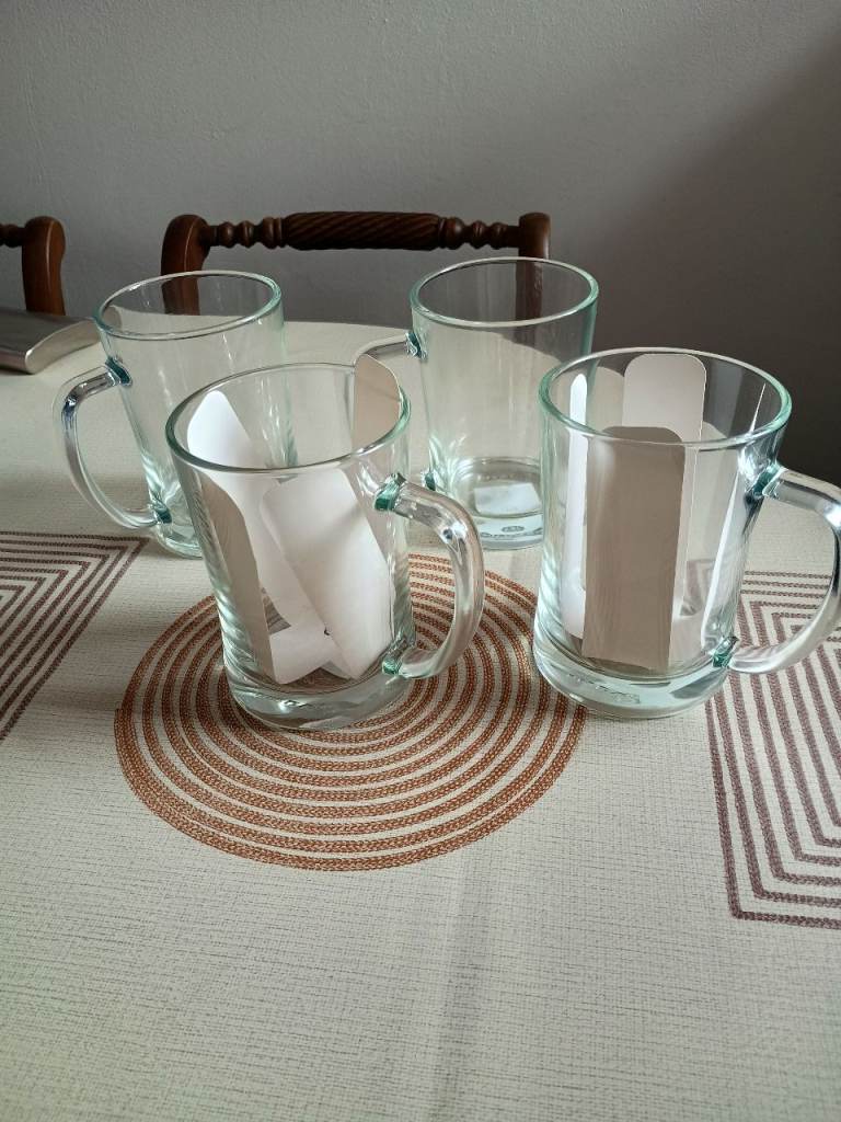 IKEA MJÖD Beer Tankard – 60cl, Clear Glass, New