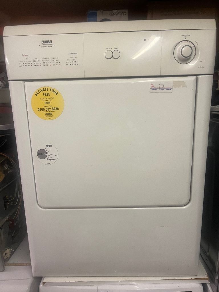 Zanussi Tumble Dryer - White, Good Condition