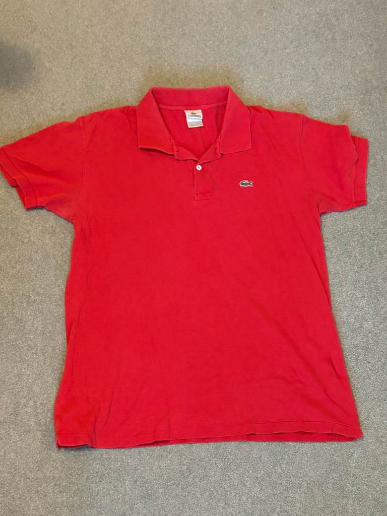 vintage Lacoste Men's Classic Fit Polo