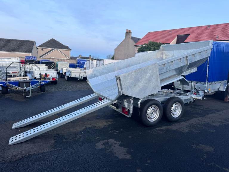 BRAND NEW HEAVY DUTY ELECTRIC TIPPER DUMPER TRAILER (KIPER35L)