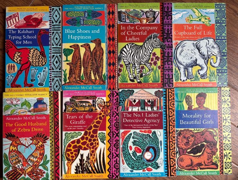 Alexander McCall Smith No.1 Ladies’ Detective Agency – First 8 Books – Illustrated Editions
