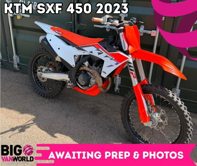 KTM SXF 450 2023 - 73 Hrs - Stock & Original Condition 