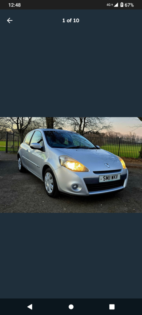 Renault, CLIO, Hatchback, 2011, 1149 (cc), 3 doors