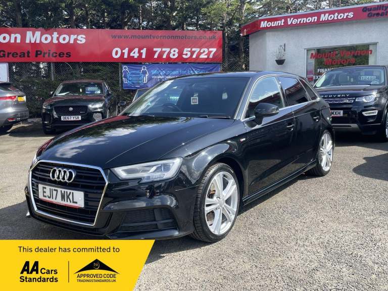 2017 Audi A3 2.0 TFSI S Line 5dr S Tronic HATCHBACK PETROL Automatic