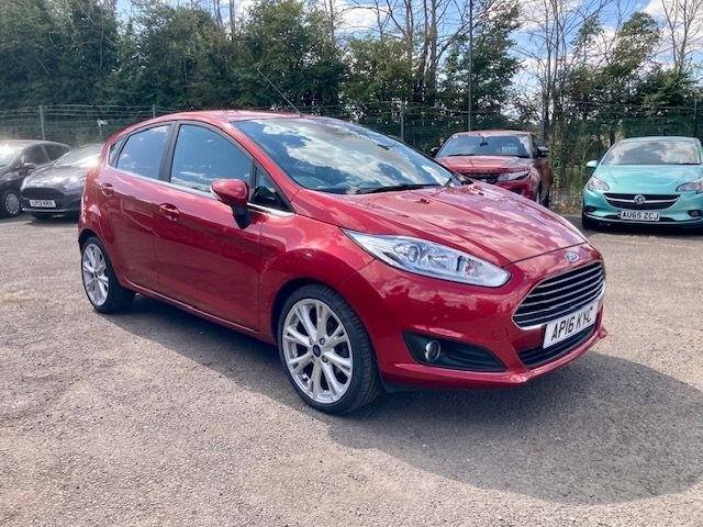2016 Ford Fiesta 1.0T ECOBOOST TITANIUM HATCHBACK 5dr PETROL MANUAL EURO 6 (s/s) (100 ps) NE Hatc...