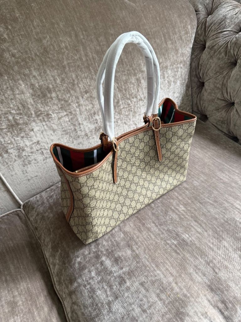 Gucci master copy tote leather bag