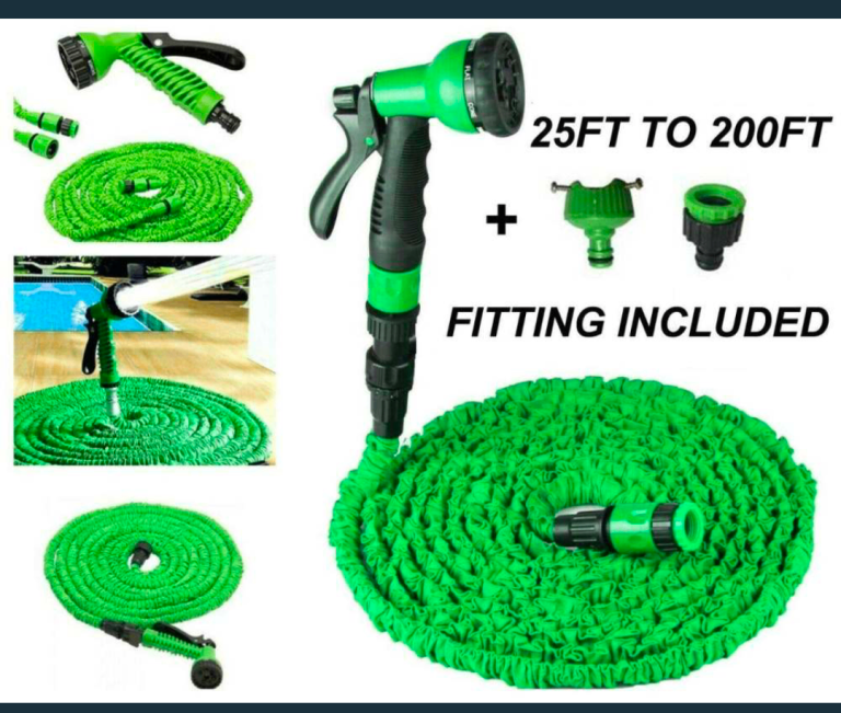 Brand New Expandable Garden Hose - Choose 50ft, 75ft, or 100ft Length