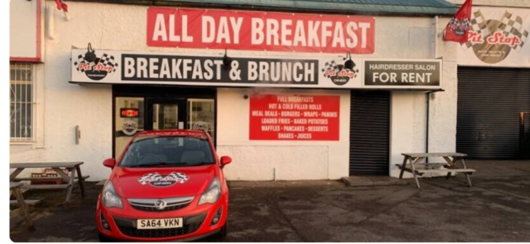 Business for sale Pit Stop Diner Block 1 Unit 1a &b