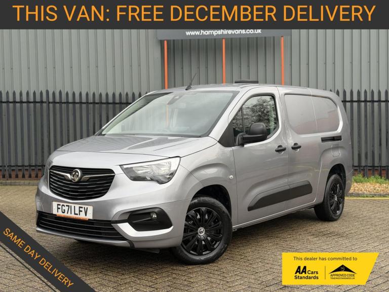 2022 Vauxhall Combo 1.5 Turbo D 2300 Sportive Panel Van 4dr Diesel Manual L2 H1 Euro 6 (100 ps) P...