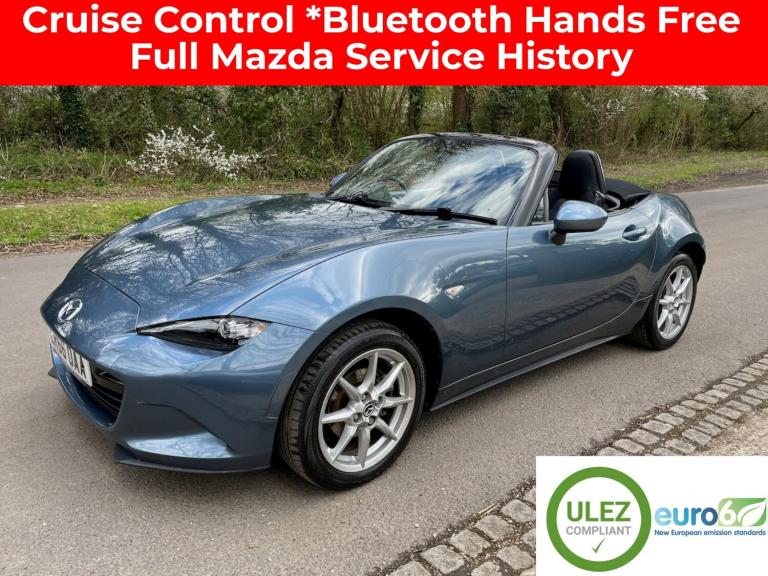 2016 Mazda MX-5 1.5 SE-L Nav Soft Top Convertible In Blue - Euro 6 CONVERTIBLE Petrol Manual