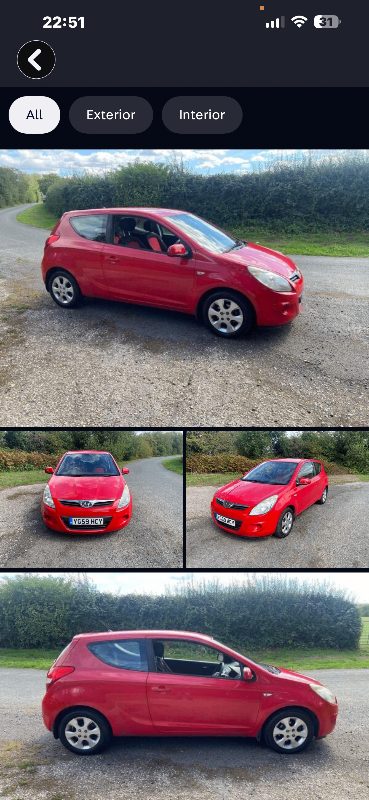 Hyundai, I20, Hatchback, 2009, Manual, 1248 (cc), 3 doors