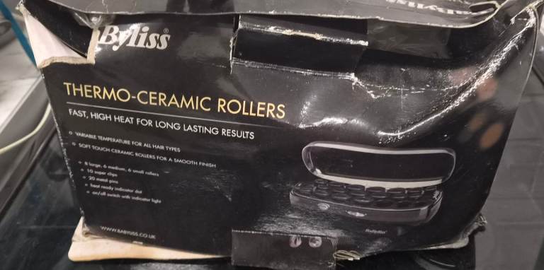 BaByliss Thermo-Ceramic Hair Rollers - Brand New