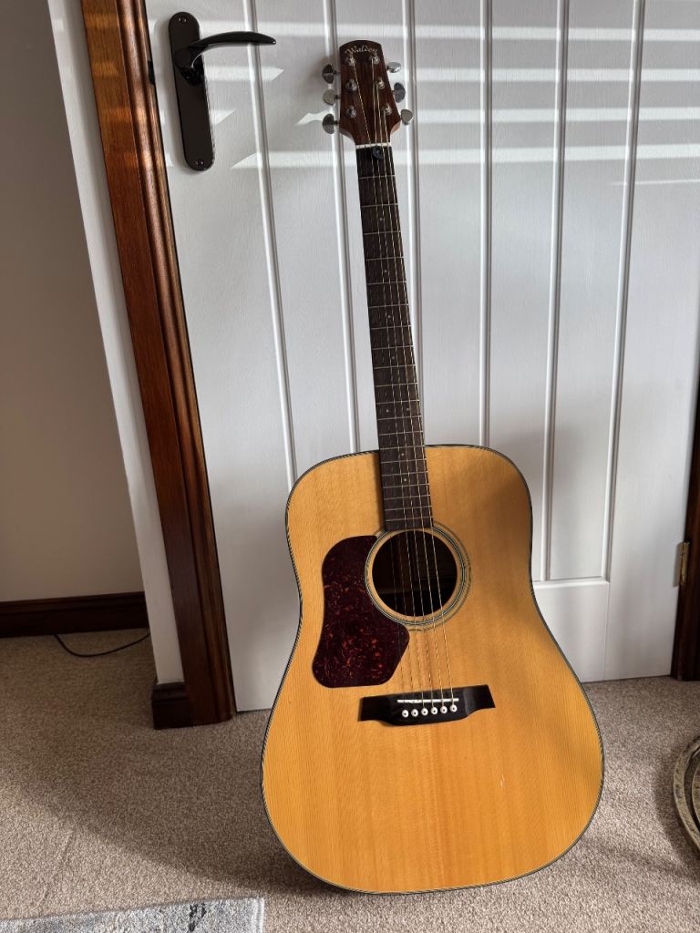 Acoustic Guitar- Walden- Natural Wood Finsh 