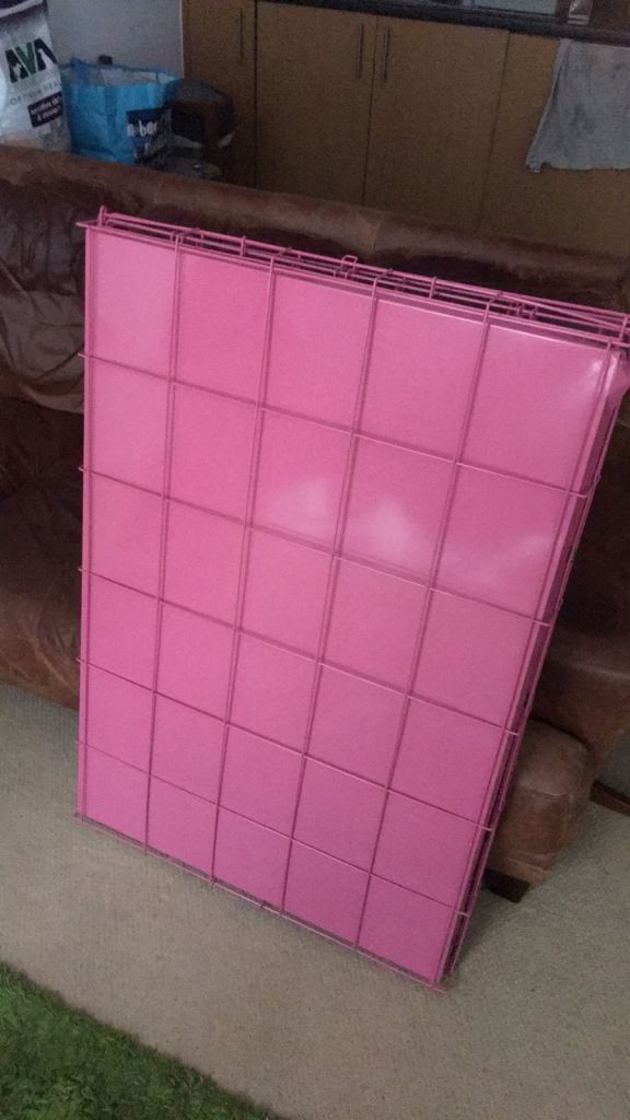 Pink Dog Crate 42inch XL