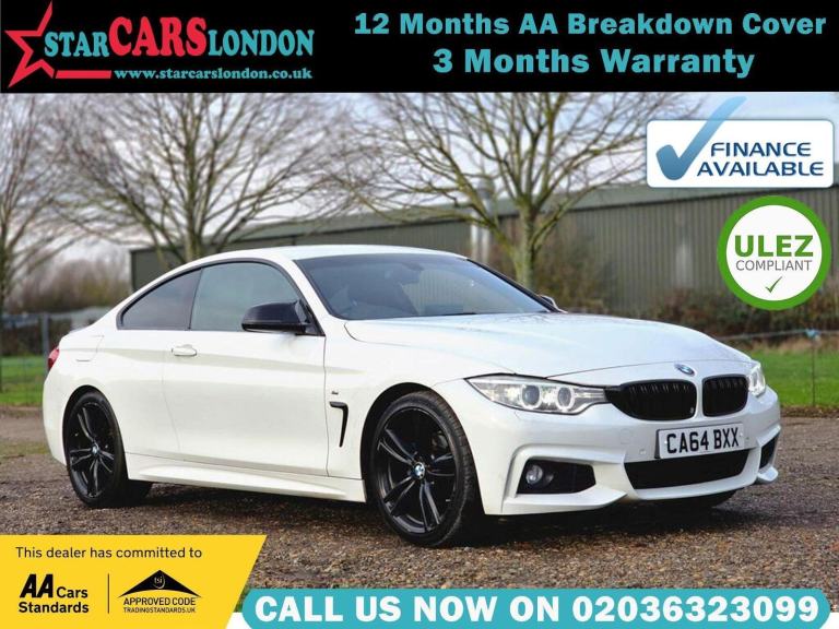 2014 BMW 4 Series 2.0 420i M Sport Auto Euro 6 (s/s) 2dr COUPE Petrol Automatic