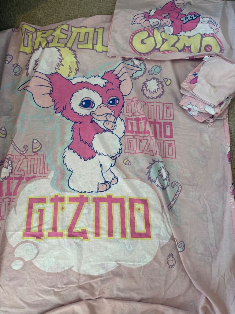2 Gremlins gizmo single duvet covers excellent