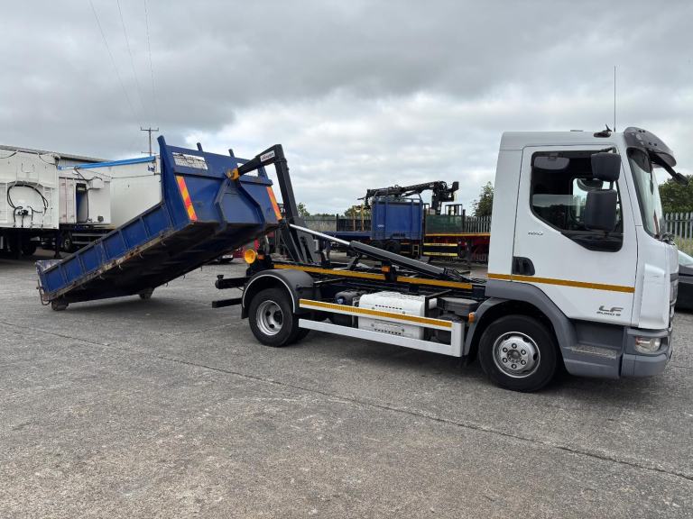 2016 Daf LF Hook Loader 7.5 ton manual gear box Choice of bodies 