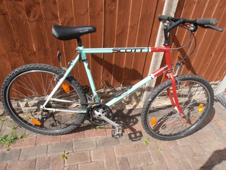 VINTAGE- MTB, SCOTT - SAWTOOTH, CYCLOCROSS -MOUNTAIN BIKE. 1 click gear change