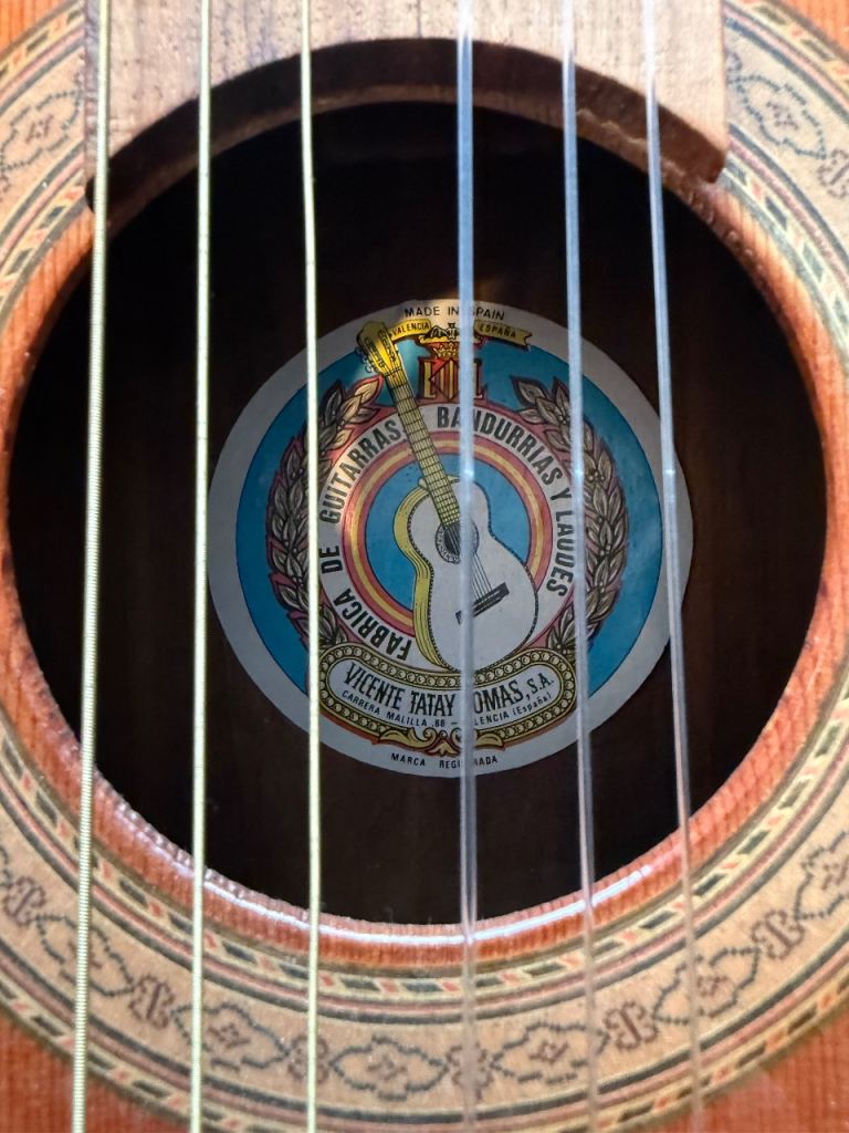 Vicente Tatay Tomas guitar