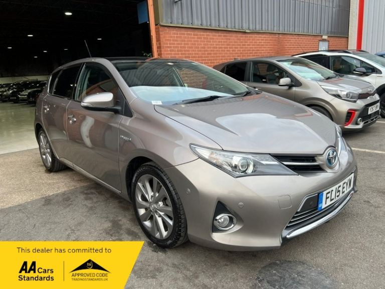 2015 Toyota Auris 1.8 VVT-h Excel CVT Euro 5 (s/s) 5dr HATCHBACK Hybrid Automatic