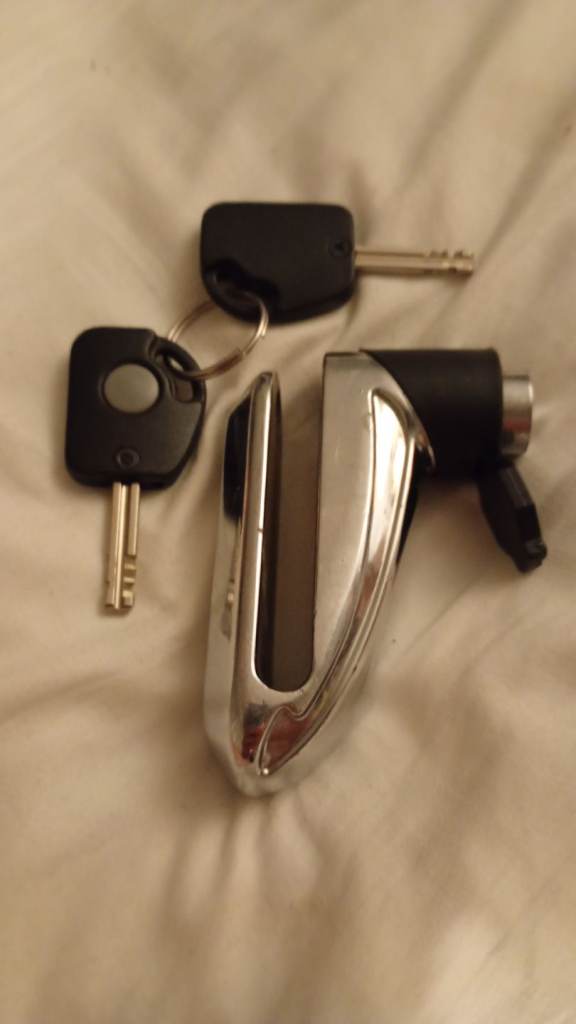 Mammoth security disc lock 