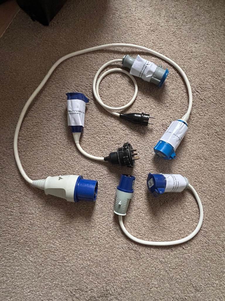 Various Caravan/Motorhome leads