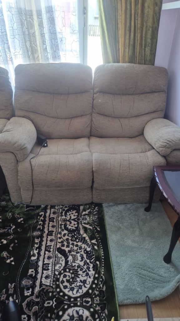 Comfortable Fabric Sofa - Good Condition