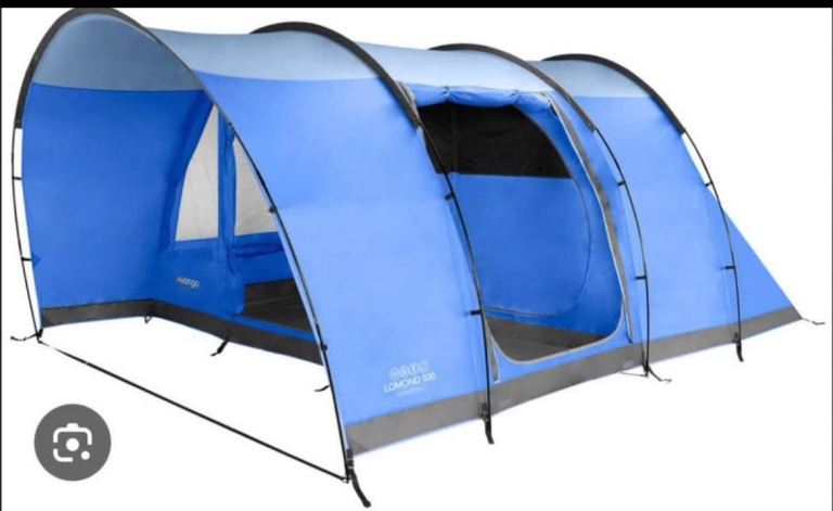 Vango Lomond 500 Tent with Carpet and Sleeping Mats