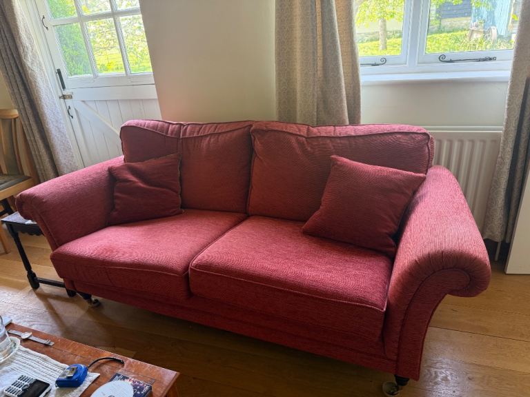 3 seater sofa and arm chair