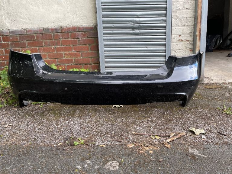 BMW 3 SERIES F30 SALOON M SPORT REAR BUMPER WITH PDC HOLES (2013-2018) 