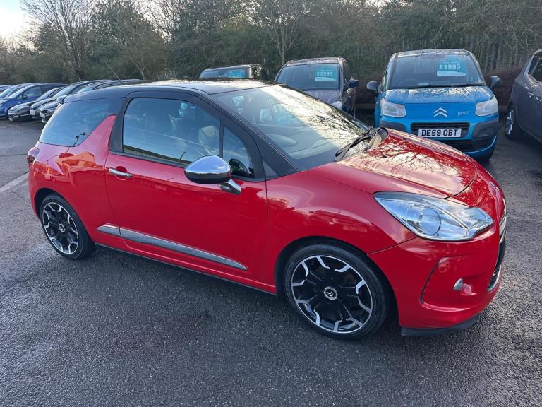 2012 Citroen DS3 1.6 THP 16V 155 DSport Plus 3dr HATCHBACK PETROL Manual