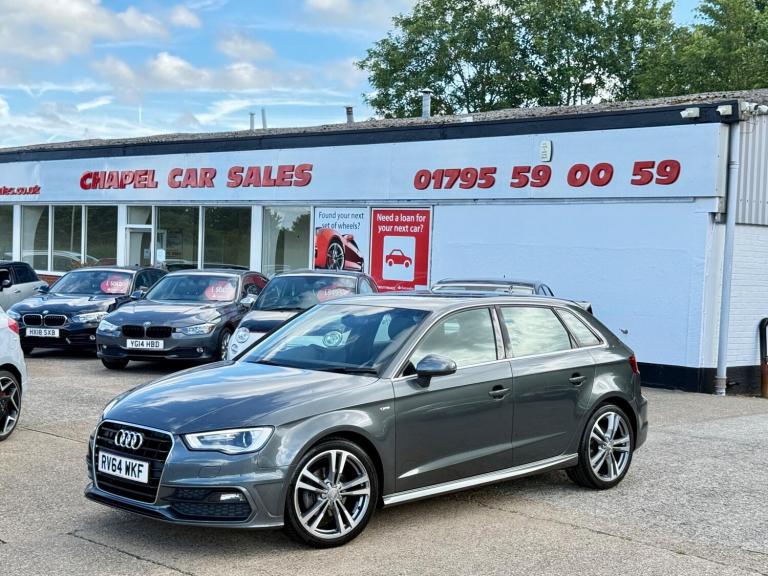 2014 Audi A3 2.0 TDI S line Sportback Euro 6 (s/s) 5dr HATCHBACK Diesel Manual