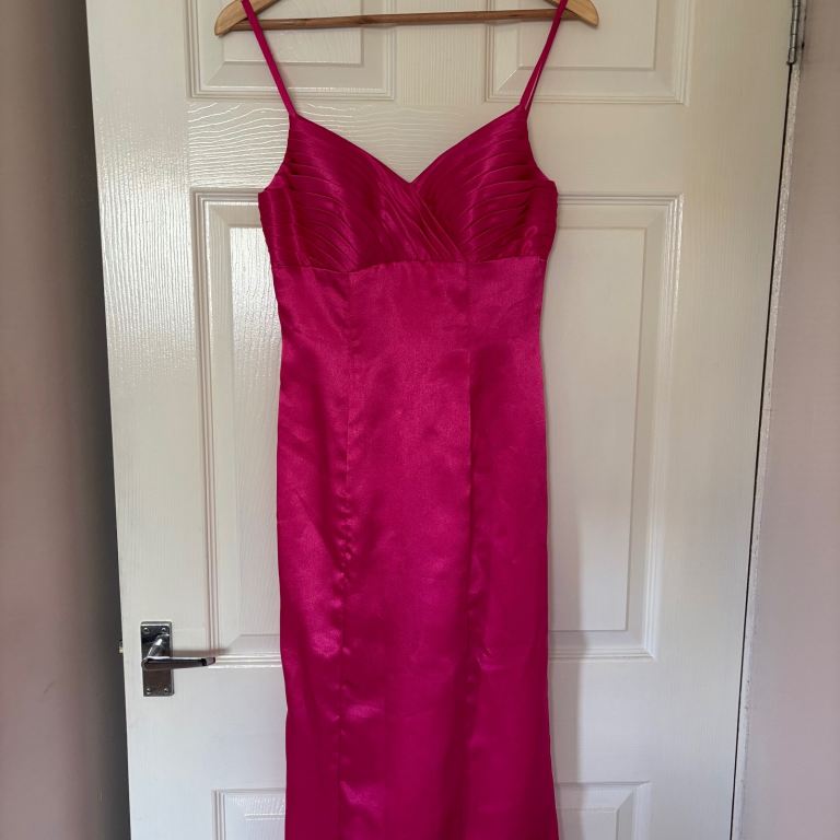 Pink evening dress size 10 
