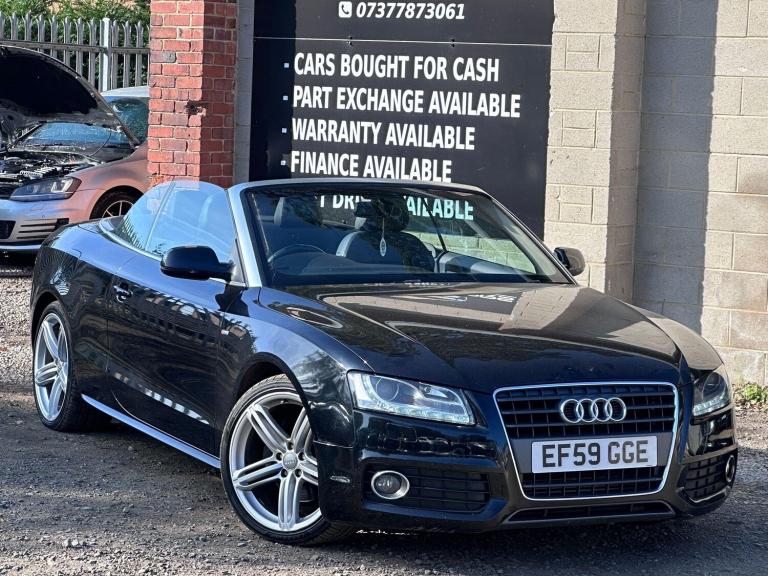 2010 Audi A5 2.0T FSI S Line 2dr [Start Stop] CONVERTIBLE PETROL Manual