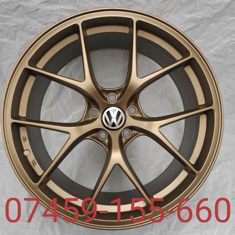 4X NEW ALLOY WHEELS (19" INCH ALLOYS) BRONZE GOLD VW VOLKSWAGEN TRANSPORTER VAN T5 T5.1 T6 T6.1