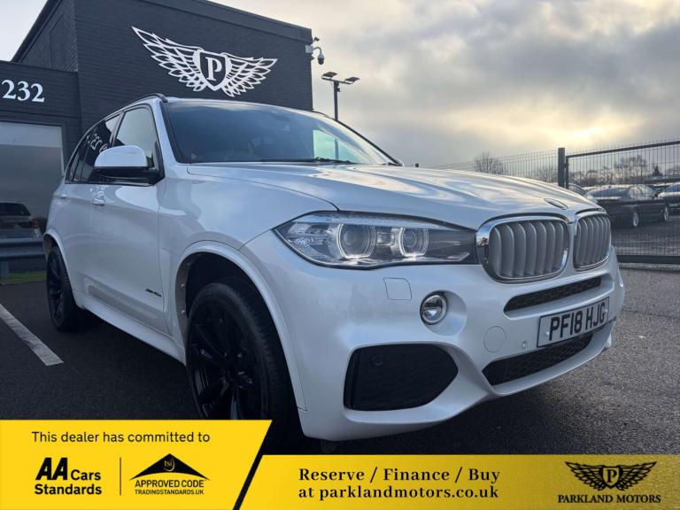 2018 BMW X5 2.0 X5 xDrive 40e M Sport Auto 4WD 5dr SUV Hybrid Automatic