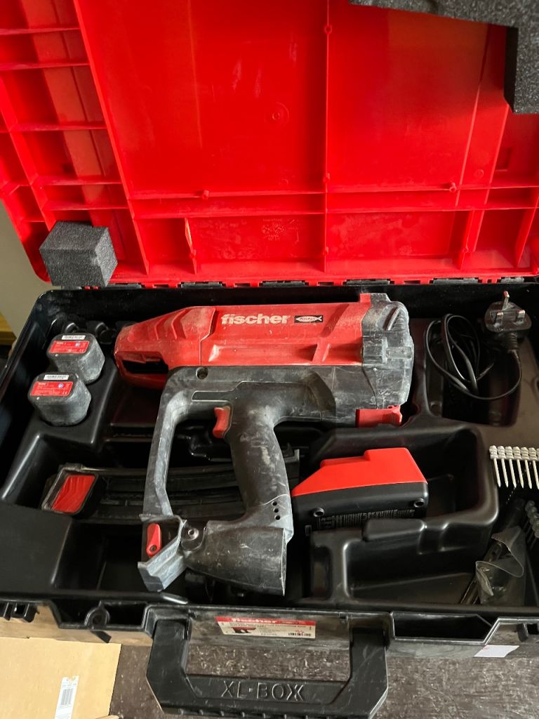 2nd Fischer gas actuated fastening tools