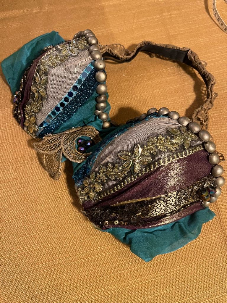 Tribal Fusion Belly Dance handmade costume