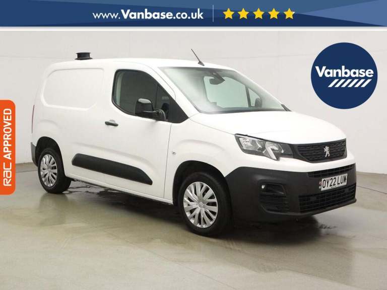 2022 Peugeot Partner 1.5 BlueHDi 1000 Professional Premium Standard Panel Van 5dr Diesel Manual  ...