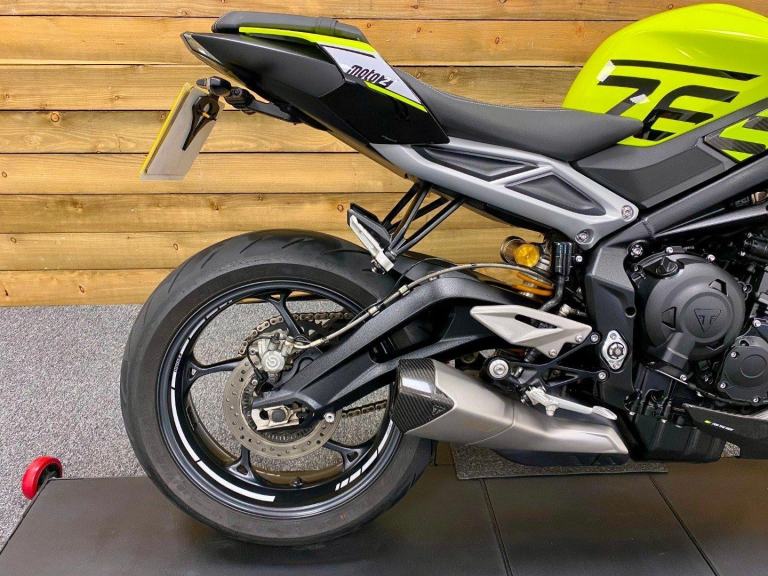 SUPERB 2023 TRIUMPH STREET TRIPLE 765 MOTO2 LTD EDITION, 184 OF 765, FSH!