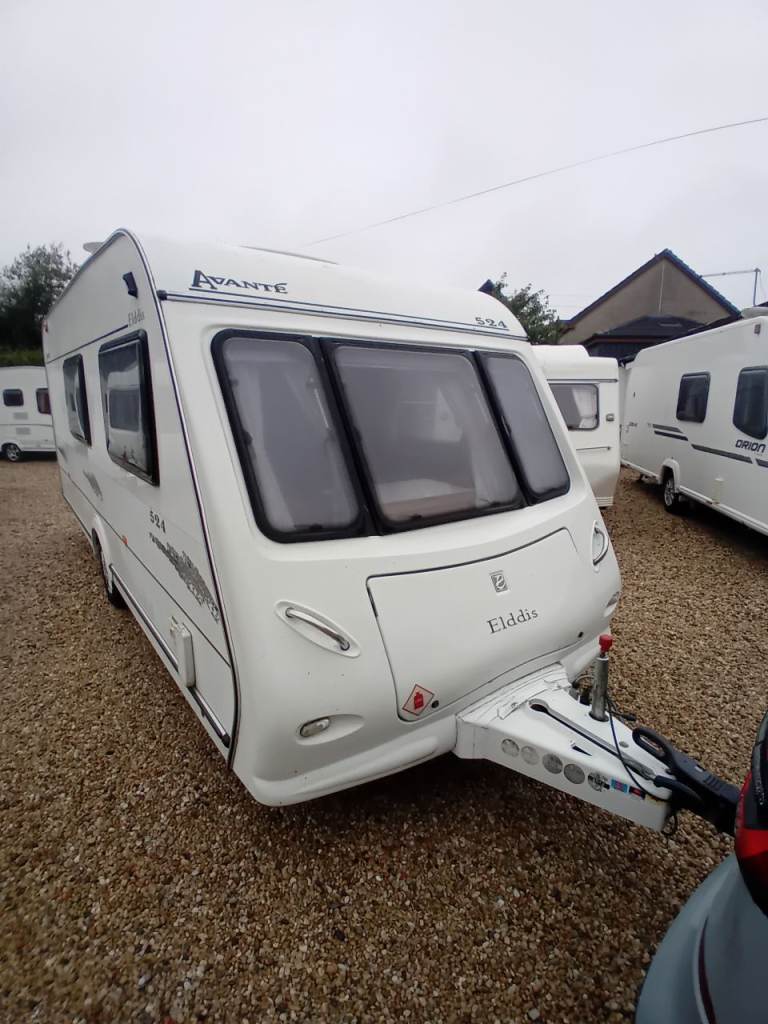 Elddis avante 4 berth caravan 