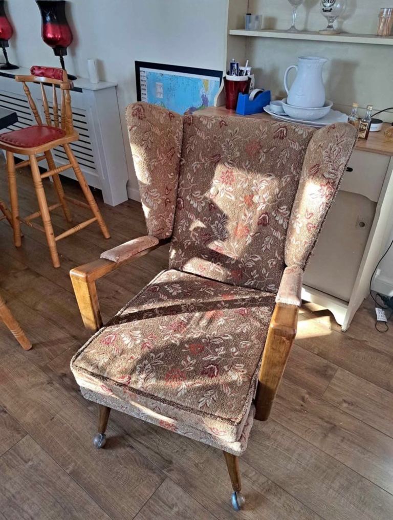 Fabric Armchair - Can Deliver