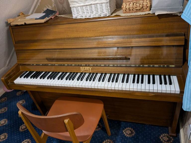 Berry London Upright Piano - Good Condition