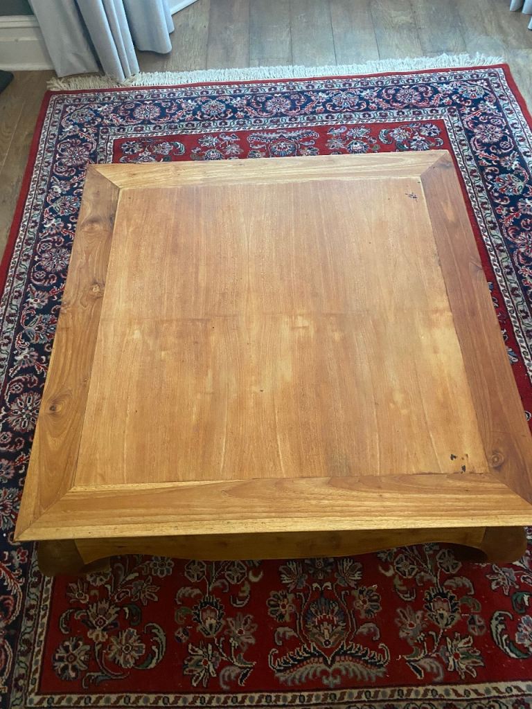 Wooden coffee table 