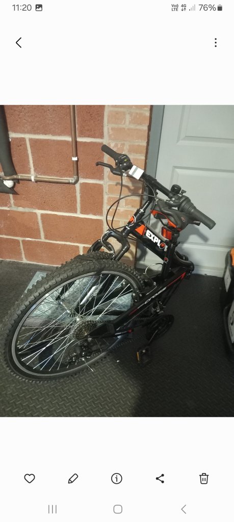 New Folding Bike