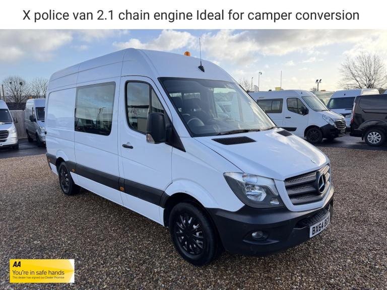 2014 Mercedes-Benz Sprinter 2.1 313 CDi Panel Van 4dr Diesel Manual RWD L2 (129 bhp) Panel Van Di...