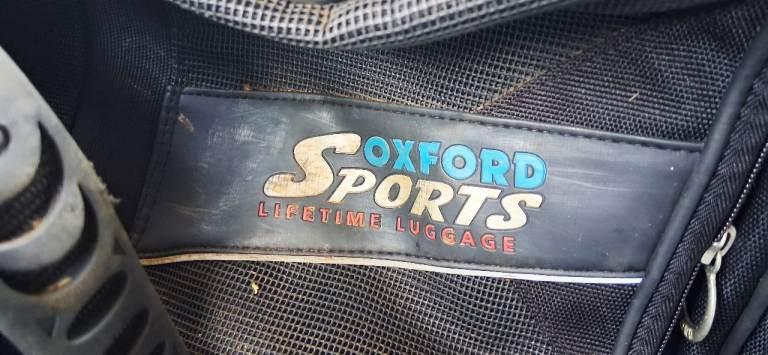 PAIR OF Oxford Lifetime Luggage Sports Panniers Black Saddle Motorcycle Bag